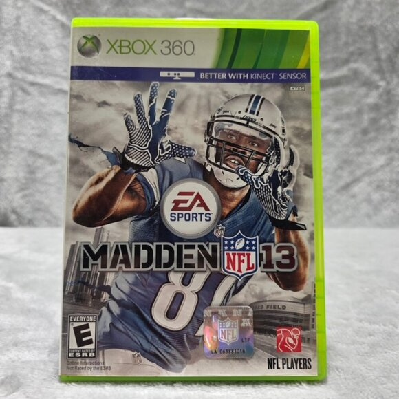 Madden NFL 13 Xbox 360 Calvin Johnson Cover Pre Owned Minimum to No‎ Scratches - Picture 1 of 3